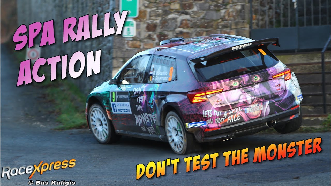 Close Call Rally Car Racing Spa Rally 2024 | Jumps, action and close-calls! - YouTube