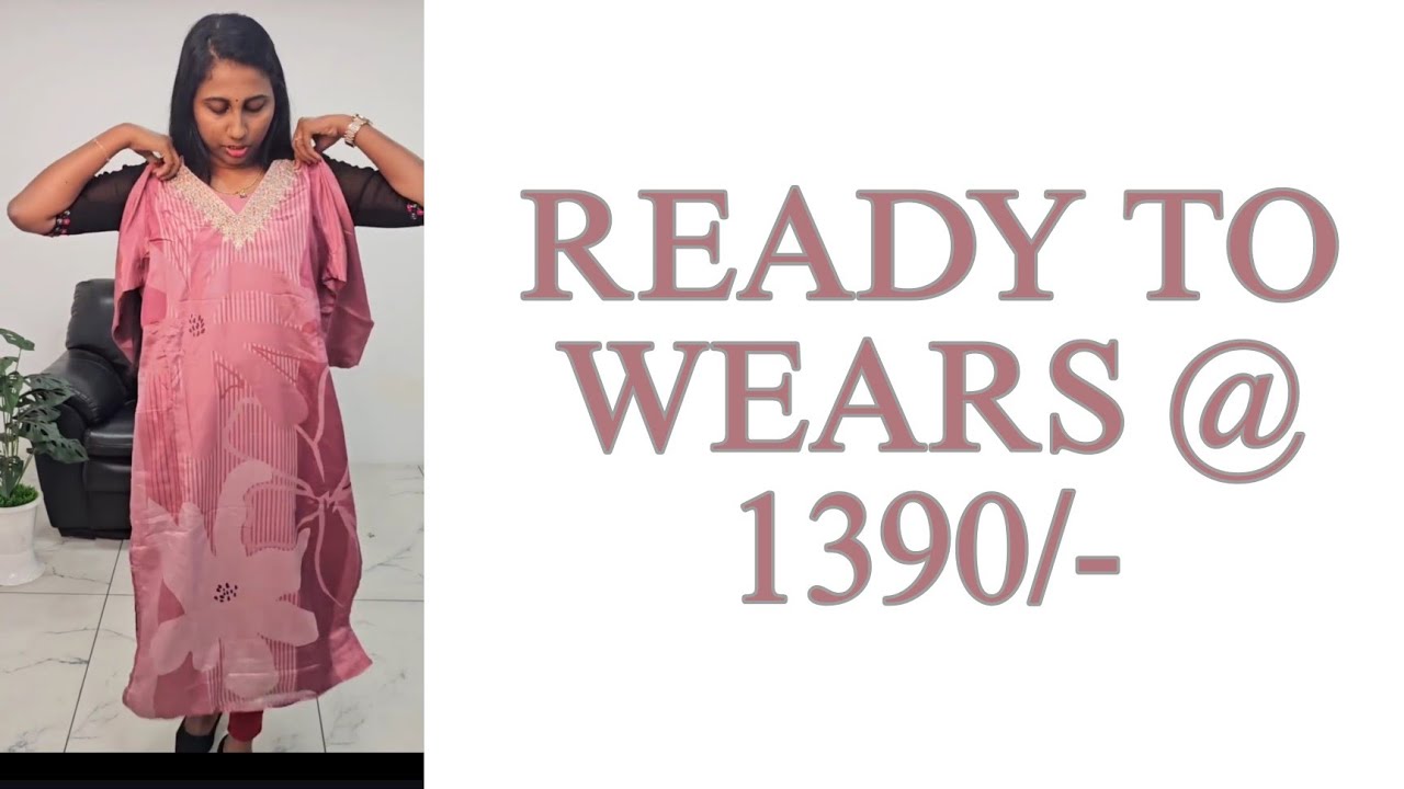 A ready to wear set- (8907)