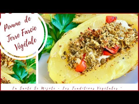 Recette Vegan Pomme De Terre Farcie Youtube