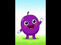Hello! I am a plum and I am a fruit 🍑 #plums #englishforkids #asmrvideo