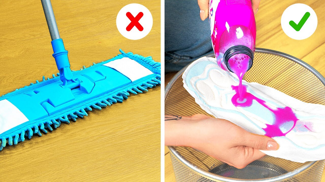 UNEXPECTED HOME CLEANING HACKS THAT MAKE YOUR ROUTINE EASIER