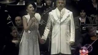 Andrea Bocelli & Sofia Nizharadze მეფე და პრინცესა Batumi Georgia