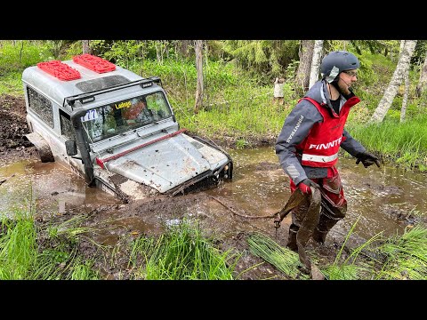 Видео: Ладога трофи, адские горки) начало проблем!