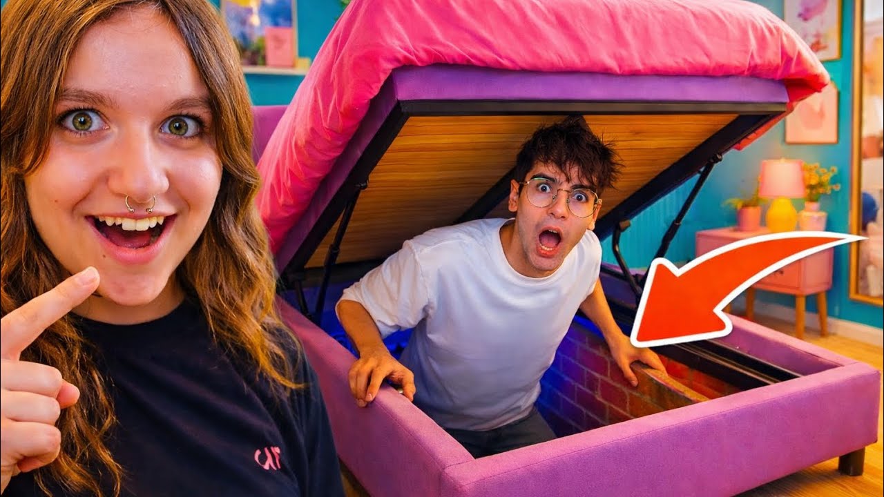 NOTRE COUSIN A FOUILLÉ LA CHAMBRE DE LILY-ROSE ! - PINK LILY