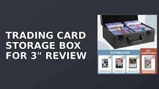 Trading Card Storage Box for Professional Collectibles Holders Review (2026) - Is It Worth It