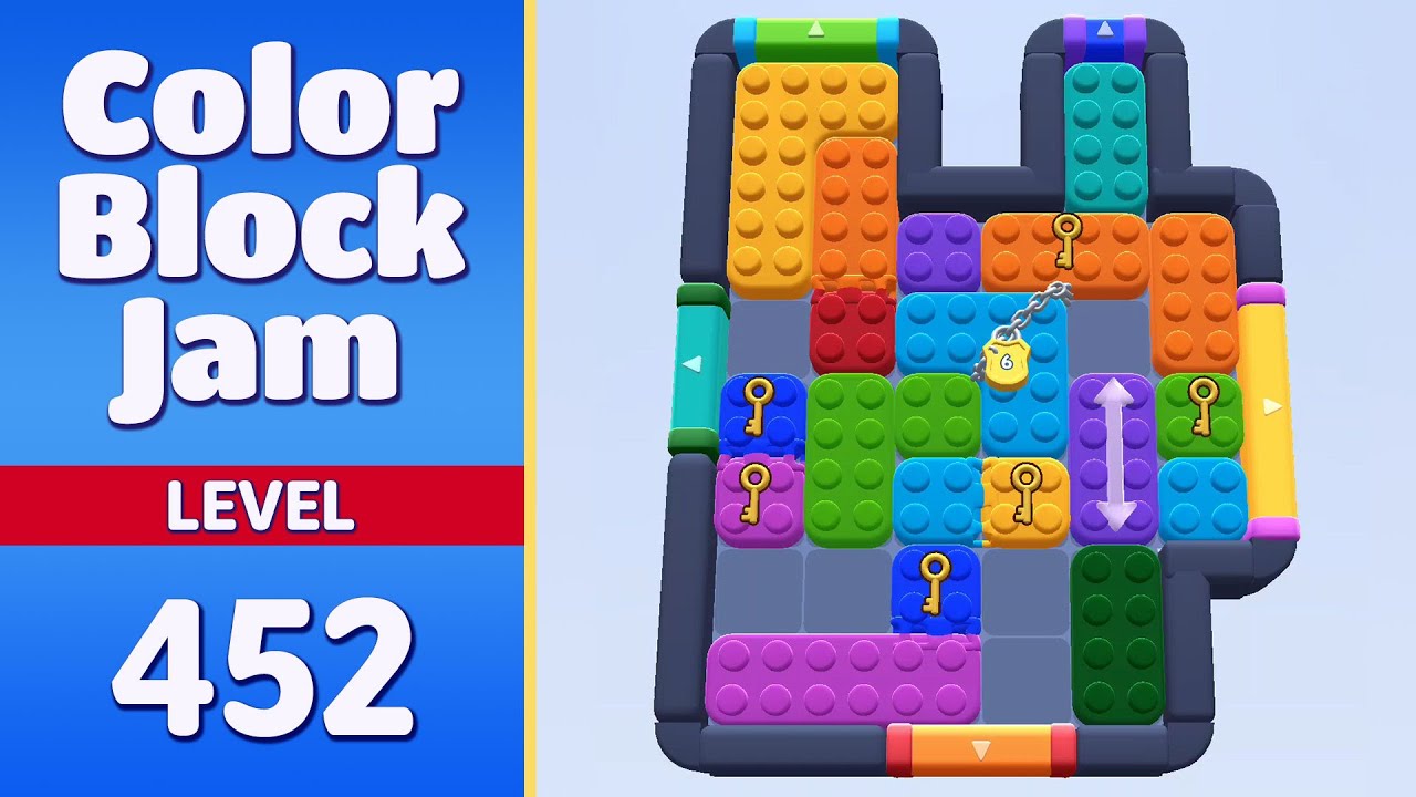 Color Block Jam Level 452 | Every Puzzle Solved! 🎯