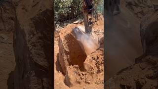 Rock solid work #excavator