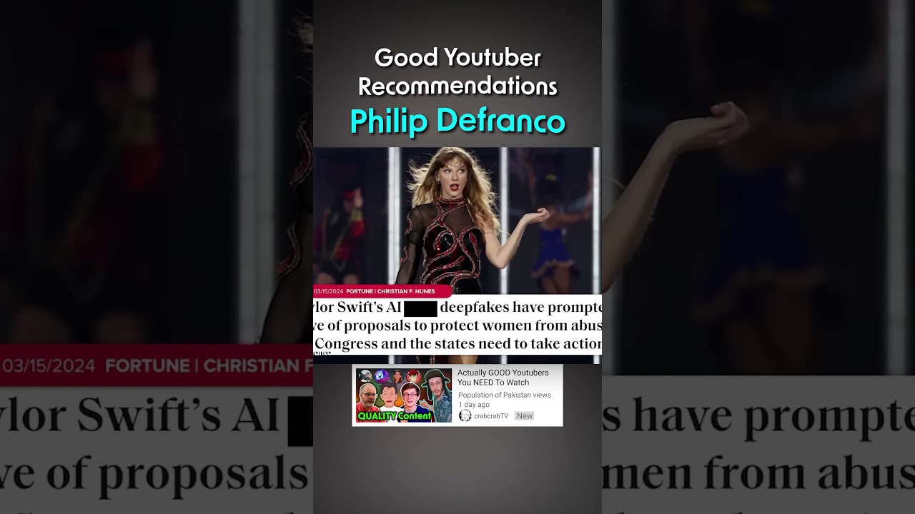 Youtuber Recommendations: 