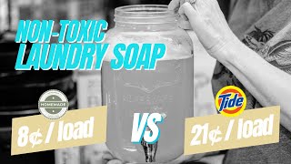 LAUNDRY SOAP | How to make your own LIQUID LAUNDRY DETERGENT | Small or Large Family