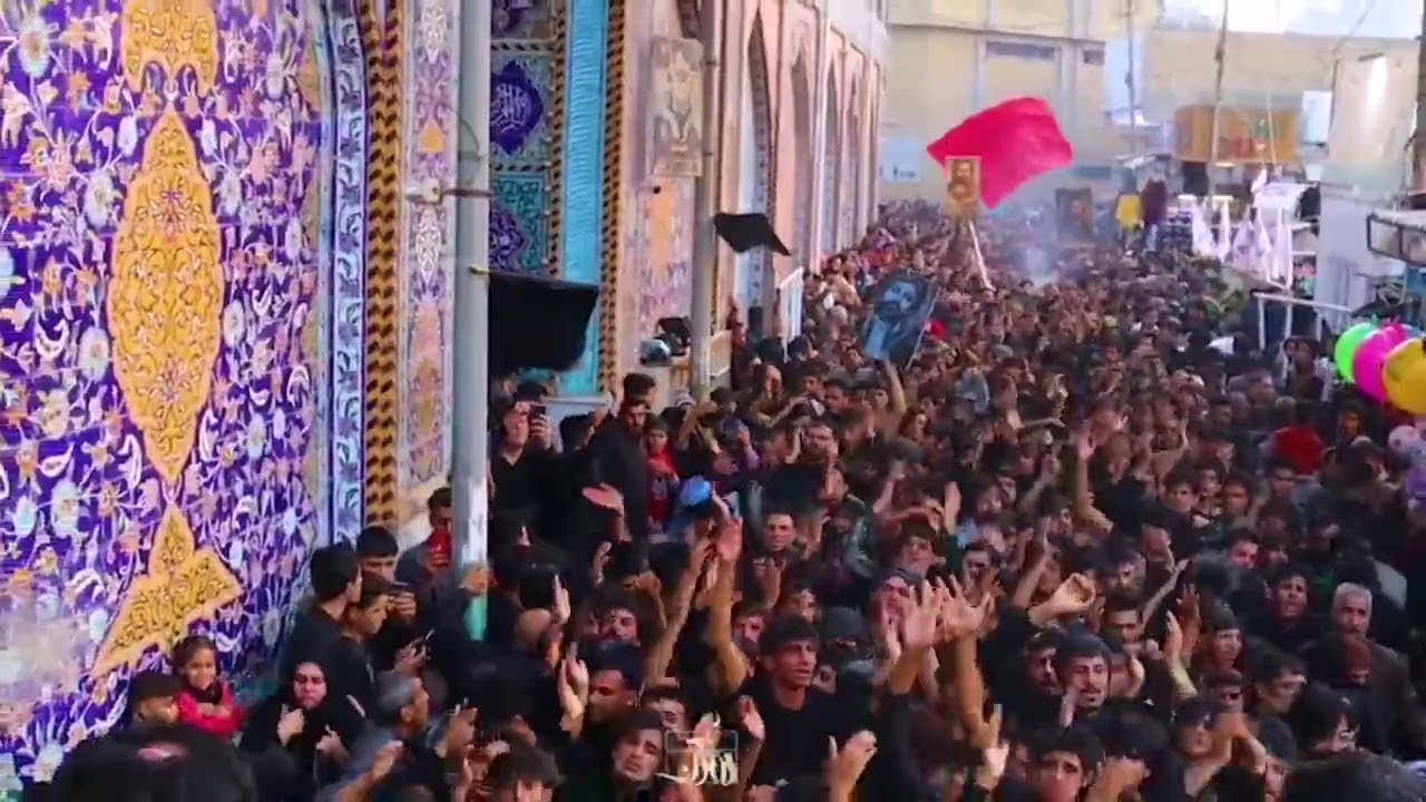 دخولية موكب الأحزان إلى مرقد الامام القاسم -ع ٢٠٢٢- ٢٠٢٣ || ملا امجد كريدي