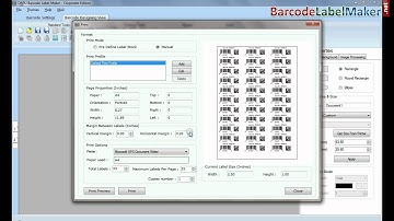 Barcode Maker Software: Design barcode labels with different types of barcode font