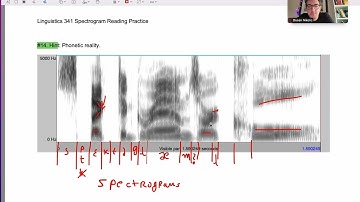 Linguistics 341 - Introduction to Phonetics - Spectrogram Reading Practice 2