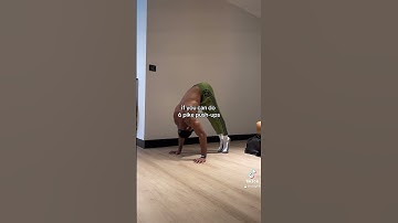 ❌If you can do 6 pike push-ups..