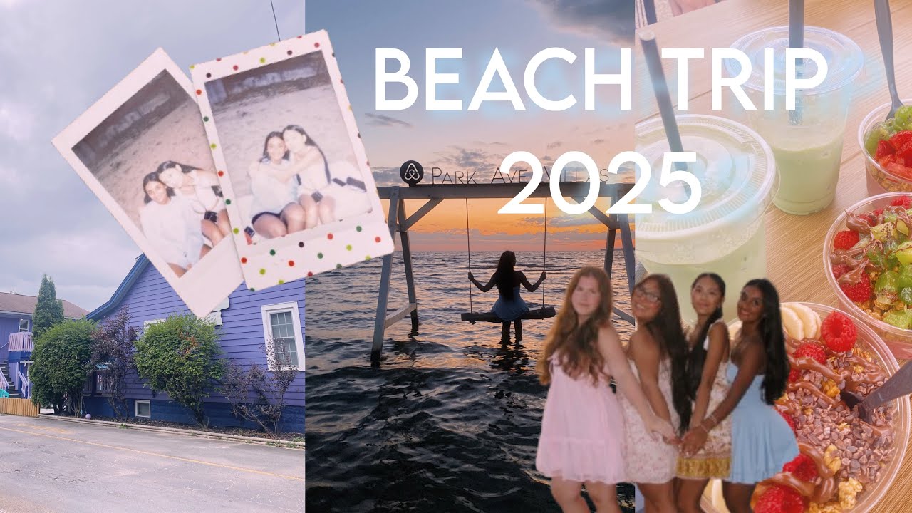 SUMMER BEACH TRIP | weekend with friends!