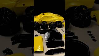 3D Printed Dodge Challenger Rc Car - 3D Printing Timelapse