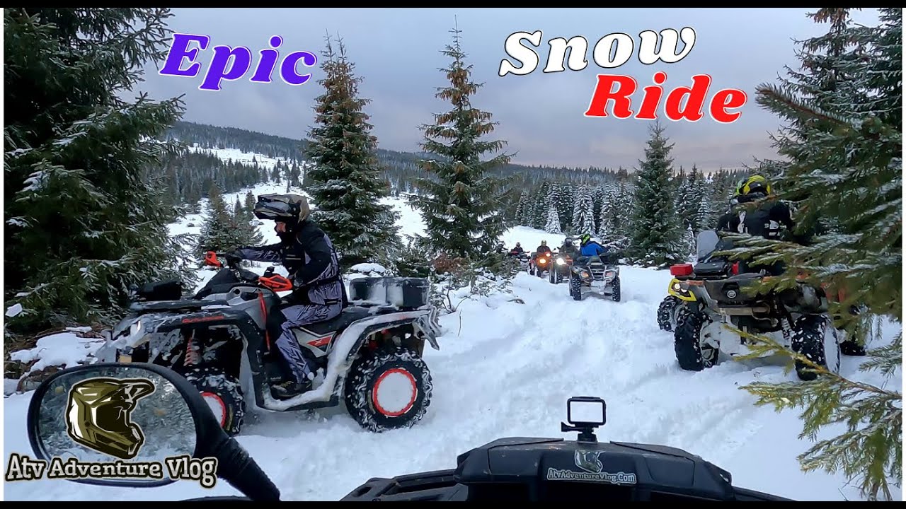 Epic Snow Ride ️🚀 Amazing Mountain Trail ️Snowy Forest 🥶 ️ - YouTube