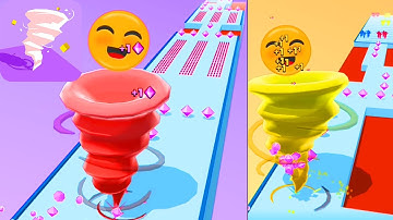 Crazy Tornado Colors - All Levels Gameplay Android,ios (Levels 10-16) part#1