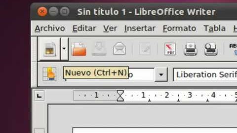 Primeros Pasos Writer