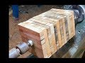 Woodturning- The Beautiful Transformation // A Transformação Bonita