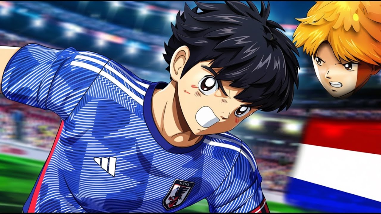 Japan vs Netherlands – Captain Tsubasa World Cup Finals Showdown (4K Gameplay)