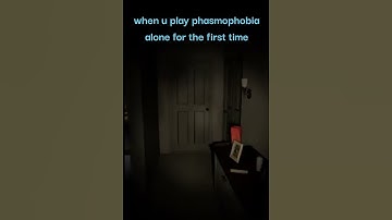 when u play phasmophobia alone for the first time #phasmophobia #scary #ghost