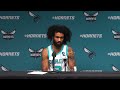 Hornets vs 76ers: Coby White Postgame Media Availability | 3/28/2026