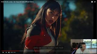 COSCU REACCIONA Nicki Nicole, Lunay - No Toque Mi Naik