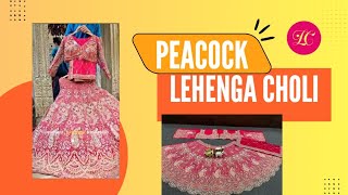 Peacock Design Inspired Lehenga Choli screenshot 4