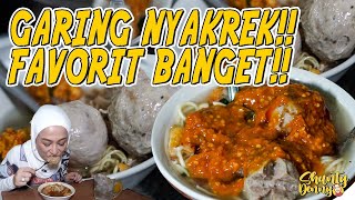 REALLY DRY!! FAVORITE TYPE OF BAKSO!! BU MIYAR'S JAWI BAKSO!!