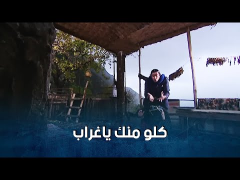 جودة لما خسر نمرة الياناصيب قعد يتفشش بديبة ولأنها غراب هيك ع طول بيخسر ضيعة ضايعة2