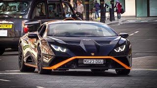 Supercars In London 2023 - #Csatw547 | Aventador Svj, Huracan Tecnica, Sf90 Stradale, 765Lt, 992 Gt3