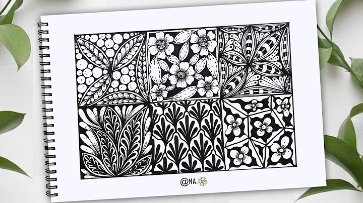 How To Draw Zentangle Art For Beginners ||  Zentangle Inspired Art