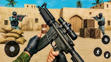 Fps Commando Strike Force Hero _ Android GamePlay