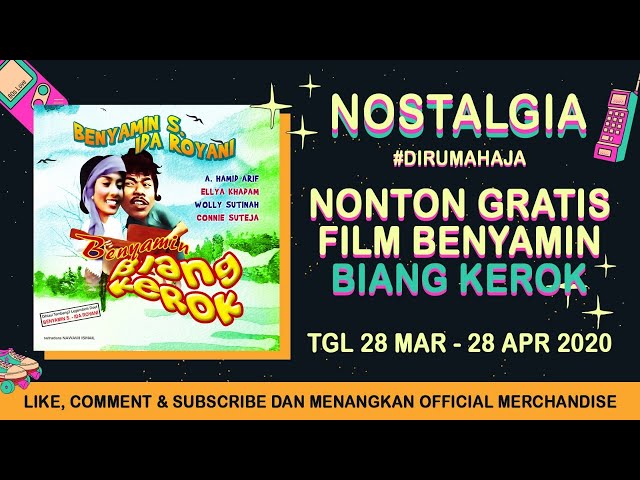 Full Movie I Benyamin Biang Kerok | Benyamin Sueb class=