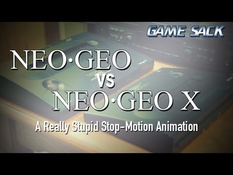 Neo Geo vs Neo Geo X - A Really Stupid Stop-Motion Animation - Game Sack - Neo Geo vs Neo Geo X - A Really Stupid Stop-Motion Animation - Game Sack