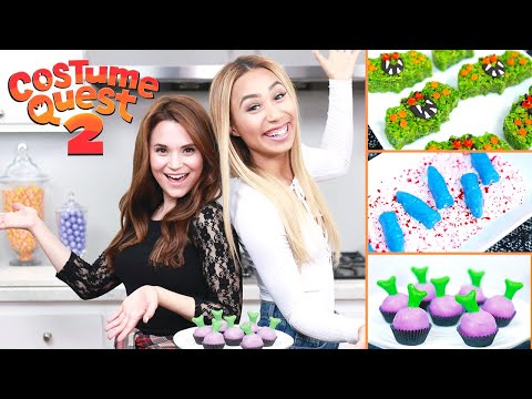 EASY HALLOWEEN TREATS that are SPOOKY! ft Eva Gutowski - NERDY NUMMIES