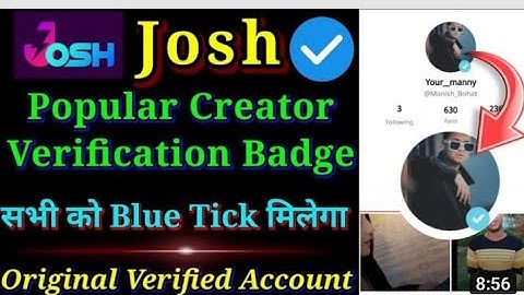 How to josh video account login  josh app pe id login kaise kre