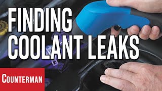 Finding Coolant Leaks