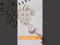 Elegant Floral Bird Mehndi जो बहुत ही सिंपल है #mehndi #hennadesign