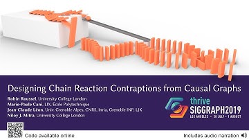 Designing Chain Reaction Contraptions from Causal Graphs (SIGGRAPH 2019)