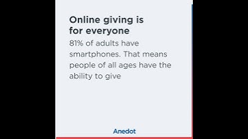 3 Reasons Why Churches Need Online Giving Now | Anedot