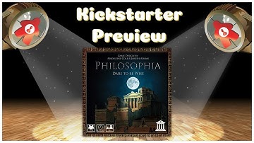 Board Game Spotlight Preview - Philosophia