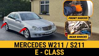 Mercedes W211/S211 Shock Absorber Replacement | Front & Rear | E220 CDI E270 E280 E320 CDI