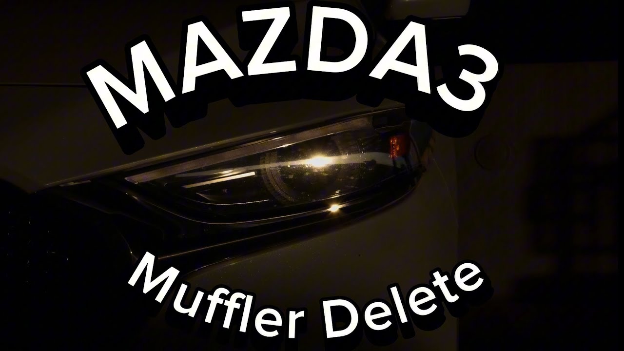 2025 Mazda3 Muffler Delete