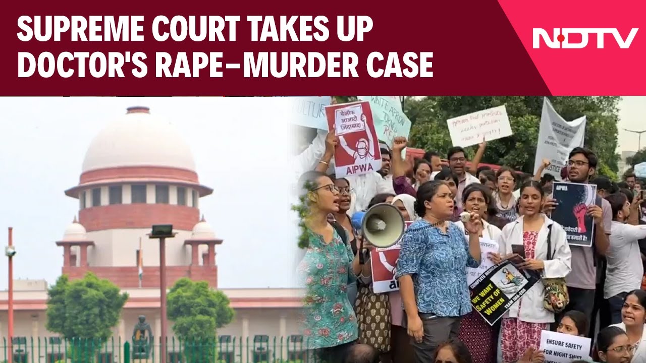 Kolkata Rape Murder | Supreme Court Takes Suo Moto Cognizance, To Hear ...