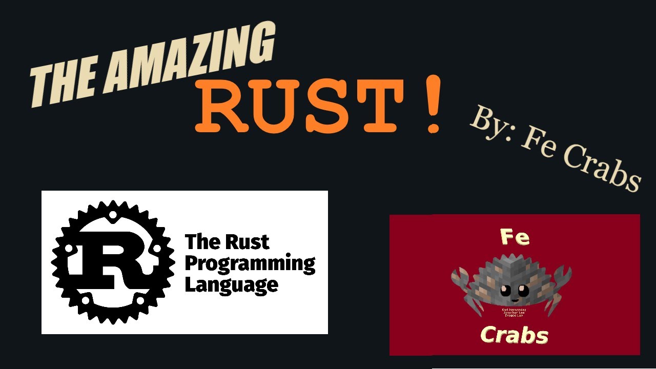 An Overview of the Rust Programming Language - YouTube