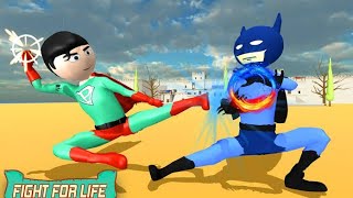 Stick man super heroes 🐸ستيك مان افضل العاب أندرويد للتحميل 👇👇 screenshot 4