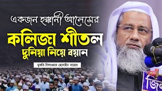 কলিজা শীতল করা দুনিয়া নিয়ে সেরা বয়ান | Allama Mufti Delwar Hossain 2023 | মুফতি দিলাওয়ার হোসাইন