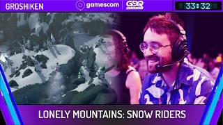 Lonely Mountains: Snow Riders by GrosHiken in 33:32 - gamescom GDQ 2026