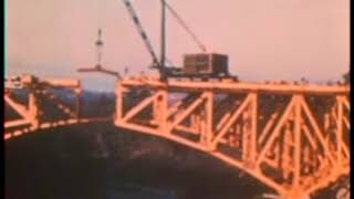 Normanskill Bridge (under construction), 1953